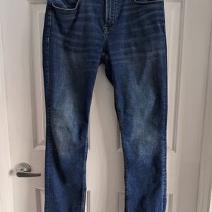 Classic OLD NAVY MEN'S SLIM Blue Denim Jeans. 32X32